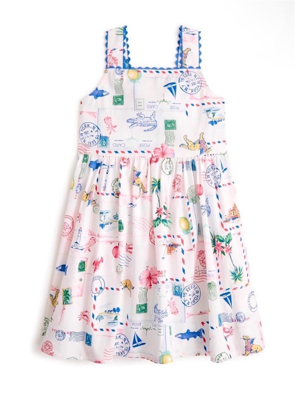 J. Crew Girls' Postcard Dress NWT